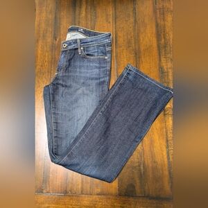 AG Adriano Goldschmied The Jessie Curvy Bootcut Jeans – Dark Wash | Women’s 27R